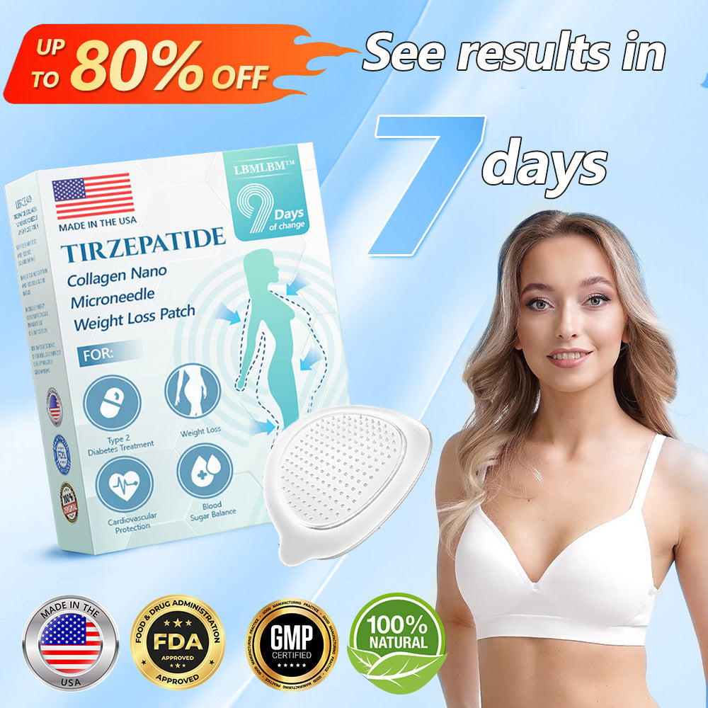 ✅ Best Seller-LBMLBM® SMGT-GLP-1 𝐓𝐢𝐫𝐳𝐞𝐩𝐚𝐭𝐢𝐝𝐞 & 𝐂𝐨𝐥𝐥𝐚𝐠𝐞𝐧 𝐍𝐚𝐧𝐨 𝐌𝐢𝐜𝐫𝐨𝐧𝐞𝐞𝐝𝐥𝐞 𝐖𝐞𝐢𝐠𝐡𝐭 𝐋𝐨𝐬𝐬 𝐏𝐚𝐭𝐜𝐡丨Targets Obesity, Loose Skin, High Blood Pressure, Diabetes, Fatty Liver, Joint Pain, Brain Fog, Low Energy, Body Aches, and More