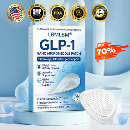 Official Store | LBMLBM® SMGT-GLP-1 Nano Microneedle Patch with Collagen & Matrixyl 3000