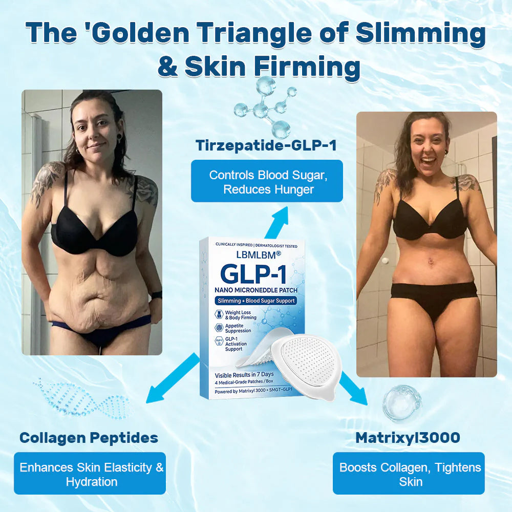 Official Store | LBMLBM® SMGT-GLP-1 Nano Microneedle Patch with Collagen & Matrixyl 3000