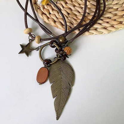 Bohemian Style Multi-Layered Long Necklace